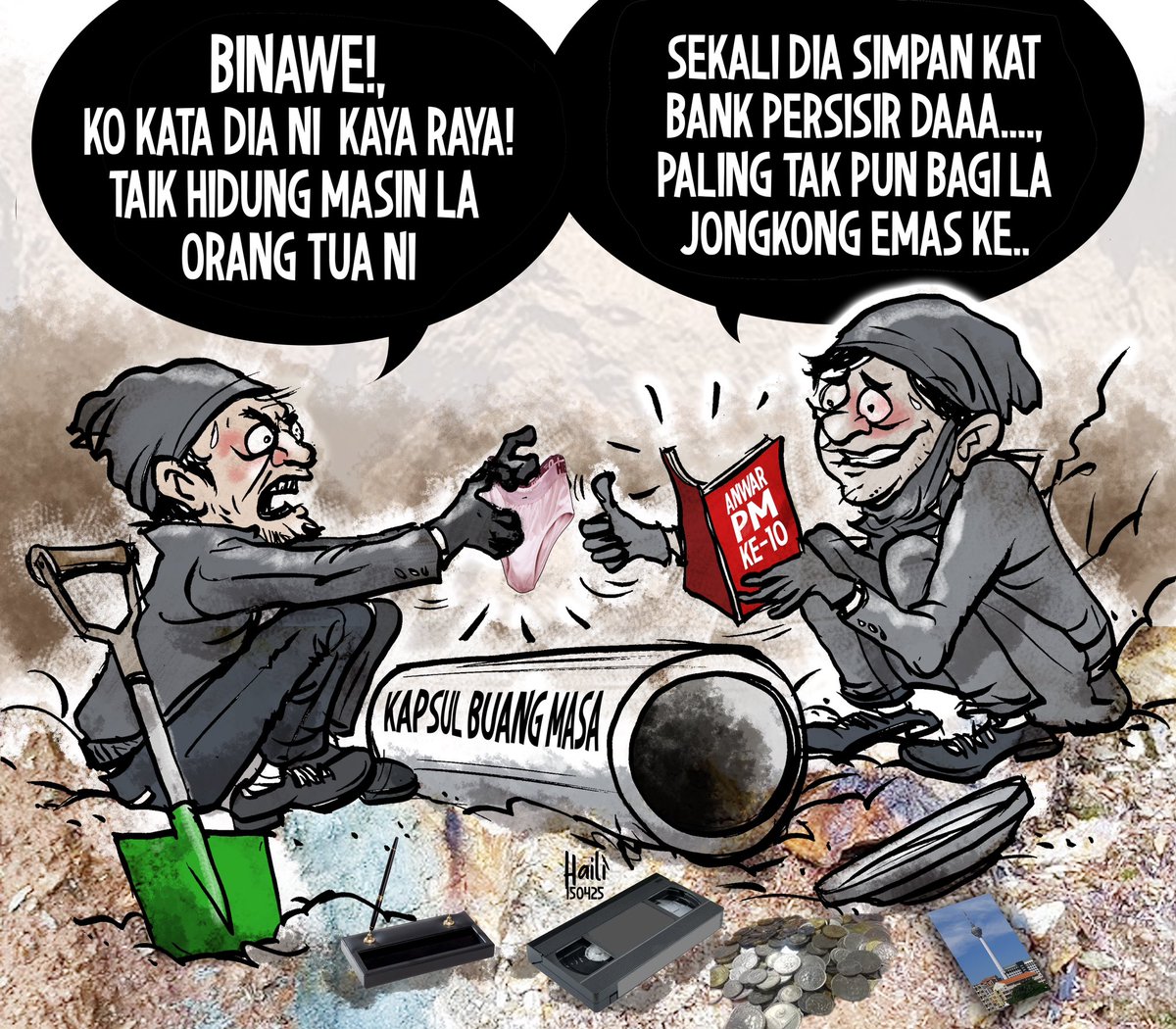 KAPSUL BUANG MASA…