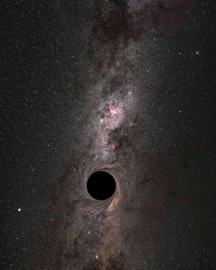 amazing_physics's tweet photo. A black hole located 230 million light-years away from Earth, at the centre of a galaxy named J0437+2456 and approximately three million times larger that our Sun - was found to be moving at a speed of 110,000 miles per hour. https://t.co/xppOg3iDex
