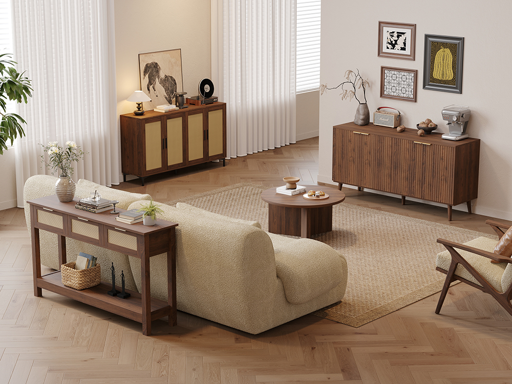 JASIWAY's tweet image. Want that Nordic simplicity? This coffee table:
✔️ Natural wood grain 
✔️ Rounded soft edges ⭕
✔️ Low-profile design 
✔️ Minimalist yet warm ✨
Your living room&apos;s new favorite piece.
#coffeetable #coffeetabledesin #moderncoffeetable #furniture