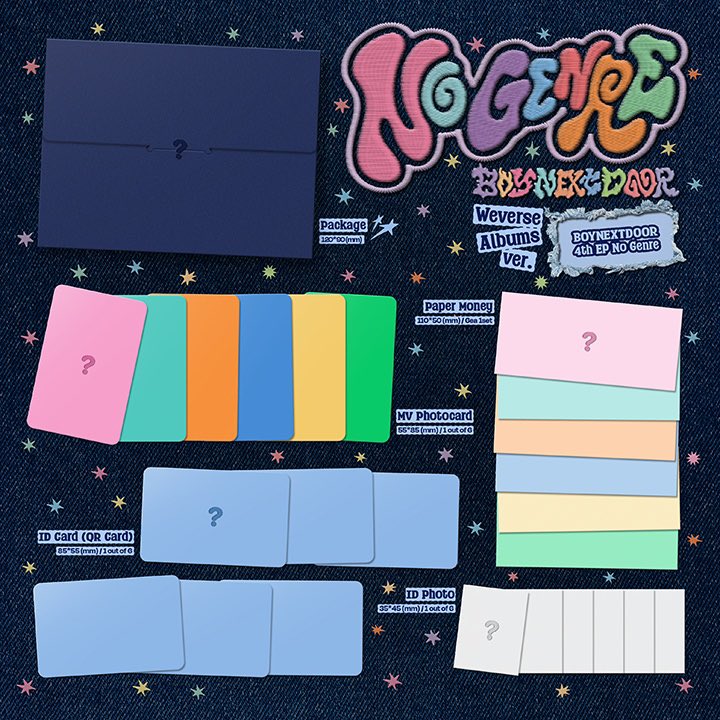 🇵🇭 WTS LFB BND (help rt pls!)

BOYNEXTDOOR 4th EP 'No Genre' PH GO

Standard (No Matter/No Route/No Limit ver)
- Random ver. album only = ₱500
- Random ver. + POB = ₱700
- Album Set + POB = ₱2,100

Board Game Version
- Random ver. album only = ₱320
- Random ver. + POB = ₱450