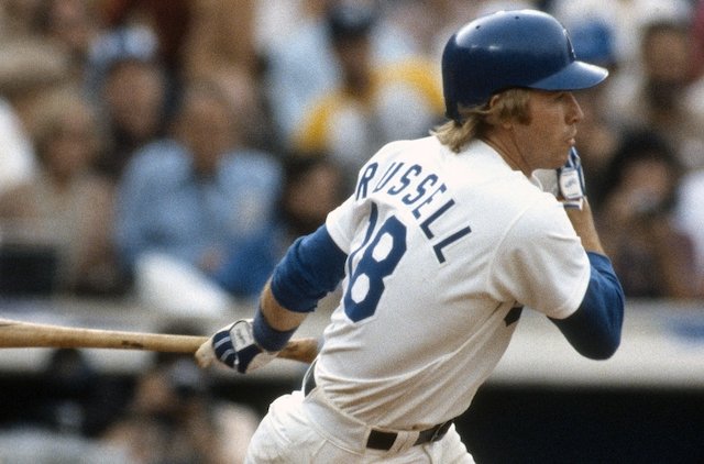 Bill Russell, from Pittsburg, played 18 seasons with the Dodgers.  Russell was part of the famed Dodger infield with Steve Garvey, Dave Lopes and Ron Cey and played in more games than any player in Los Angeles Dodger history.  Read about him at ksbaseballhof.com.