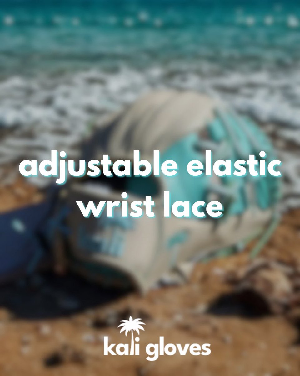 kaligloves's tweet photo. the elastic wrist lace allows parents to use the glove by loosening the lace and lets the kids pull it tight for a perfect fit.

having a wrist strap that fits any wrist size results in more confidence to make the right moves. https://t.co/UC2ROIhJxp