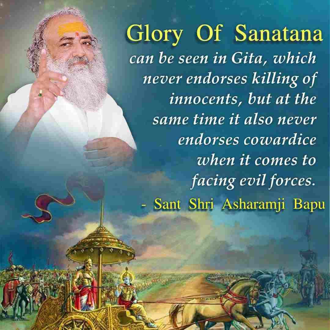 sud_5893's tweet photo. @YssDelhi @YouthOfIndia_ #SanatanDharm
Our Legacy
#SanatanDharm अनादिकाल से है जबकि अन्य धर्म तो किसी पीर-पैगम्बर द्वारा स्थापित है तो मानना पड़ेगा कि अन्य धर्म सनातन की जडो़ से उत्पन्न होकर ही अपना एक अलग वजुद दिखा रहे है❗
🚩सनातन धर्म है, सबसे महान❗
-- Sant Shri Asharamji Bapu https://t.co/R0CSAtUxYt