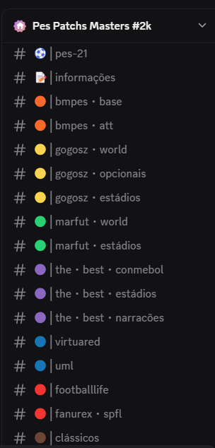 PESPatchs's tweet image. 🔥 Se você curte patchs de PES 2021, vem pro meu servidor no Discord!
Tem Marfut, BMPES, The Best, Gogosz, VirtuaRed e muito mais.
Mods atualizados, comunidade ativa e suporte direto!
Entra aí 👉 discord.gg/eC2yrhSwAS
#PES2021 #PatchPES #ModsPES #DiscordBR