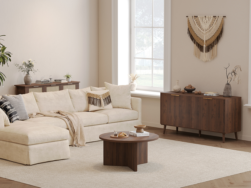 JASIWAY's tweet image. Want that Nordic simplicity? This coffee table:
✔️ Natural wood grain 
✔️ Rounded soft edges ⭕
✔️ Low-profile design 
✔️ Minimalist yet warm ✨
Your living room&apos;s new favorite piece.
#coffeetable #coffeetabledesin #moderncoffeetable #furniture