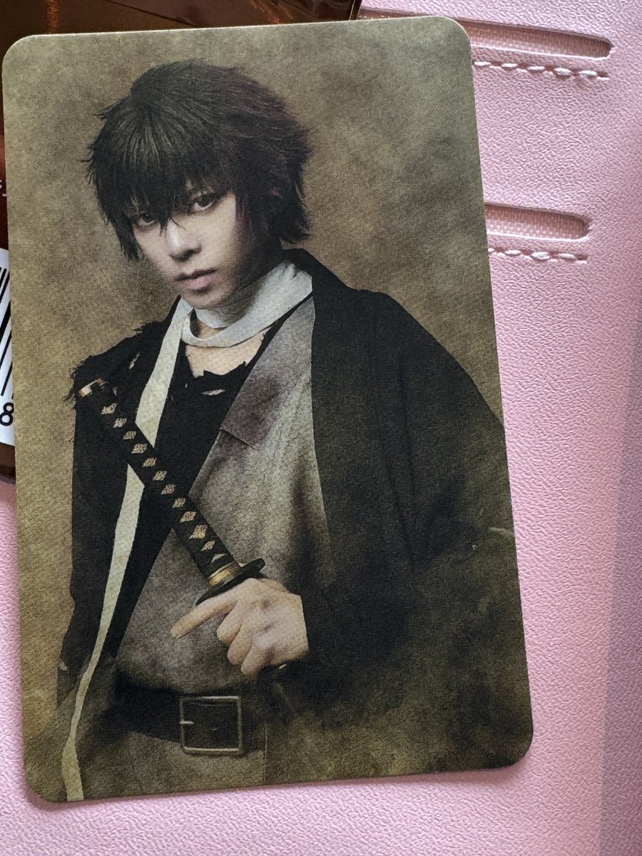otoumi1's tweet photo. ミュージカル刀剣乱舞 刀ミュ　坂龍飛騰 ランダム フィルム 交換　譲渡

譲:肥前A

求:南海ABCいずれか1枚

4/15現在現地におります
開演前に交換可能な方おりましたらよろしくお願いします。 https://t.co/uu4b2Q9o3N