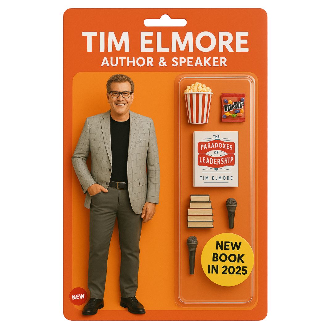 TimElmore's tweet photo. When your leadership game is so strong, they make an action figure out of you.
Introducing: Tim ElmoreβAuthor. Speaker. Popcorn enthusiast. M&M-fueled wisdom dispenser.
Now with extra books and a NEW release coming in 2025! #NextGenLeader #ActionFigureGoals #TimElmore https://t.co/EsaVajglpb