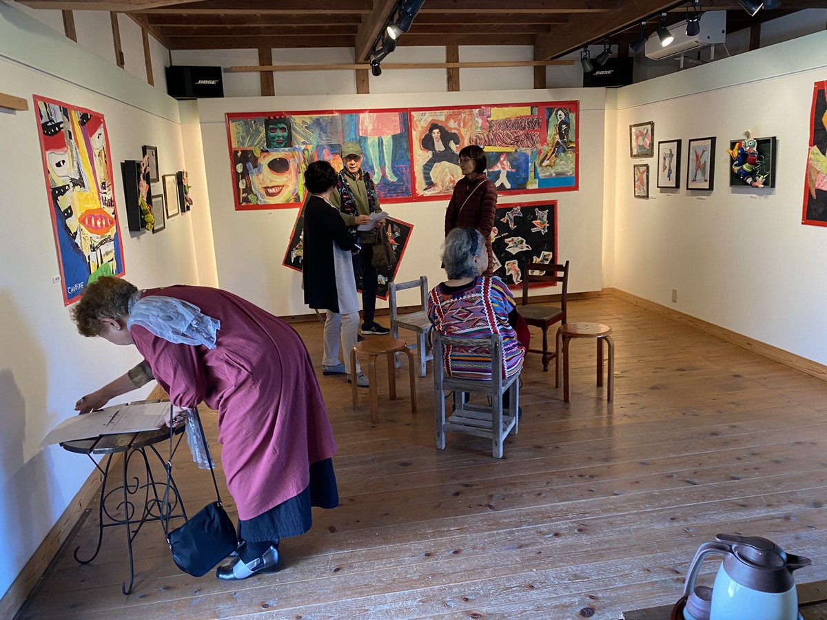 onjukuko7's tweet photo. 池田忠利展が始まりました。
4月20日(日)まで開催します。
12:00〜17:00(最終日16:00まで)

布やダンボール、廃材などを素材に
アート作品として甦らせた、「CHURIKEWONDERLAND」
をお楽しみ下さい。 https://t.co/oraBPI3L0Y