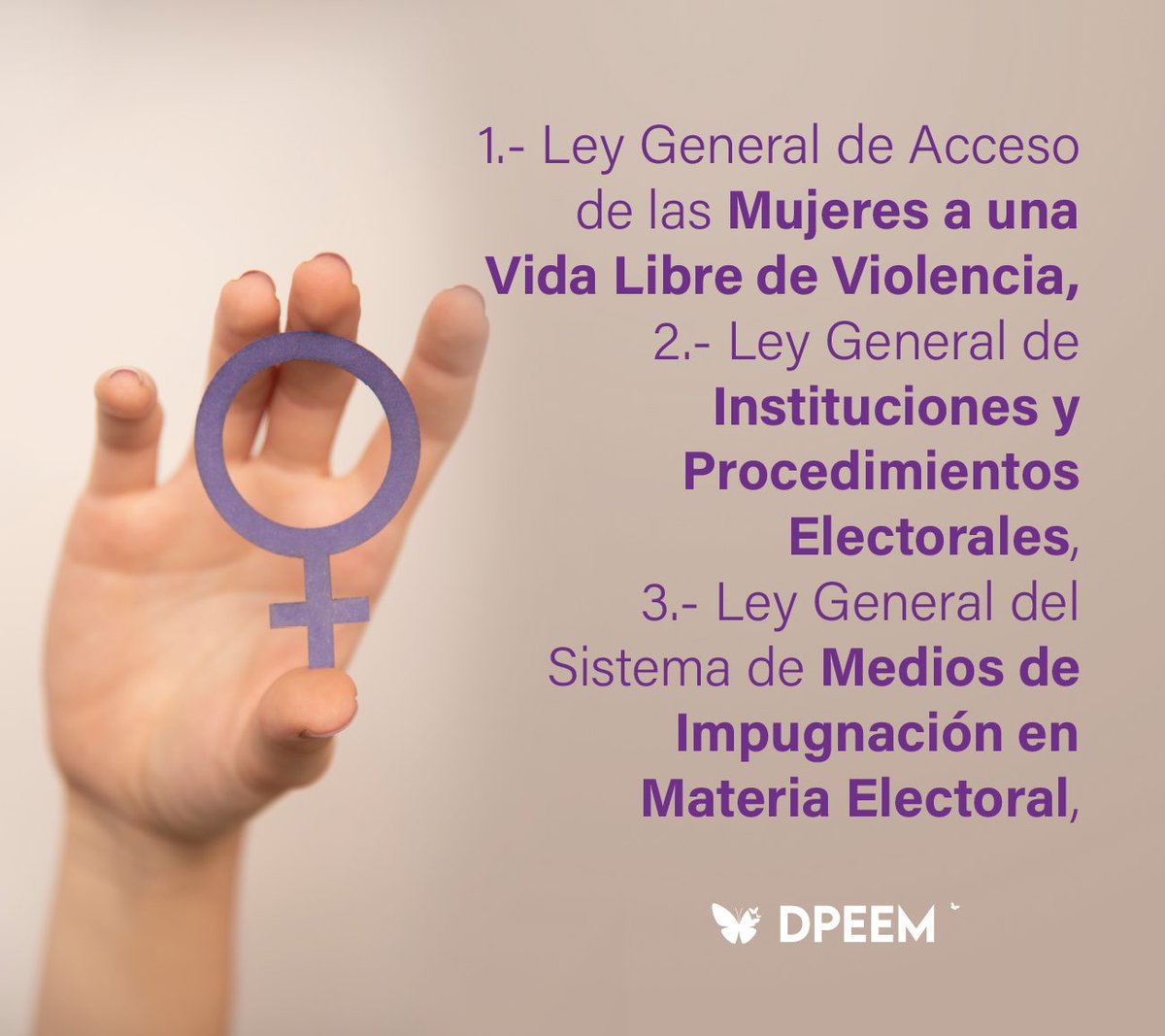 DefElecMujer's tweet photo. A 5 años de la publicacion en el DOF de las reformas hechas a 8 Leyes Generales para visibilizar la violencia política en razón de género. 
#juntassomosmasfuertes 
#NoEstasSola https://t.co/gsKFmT48Vr