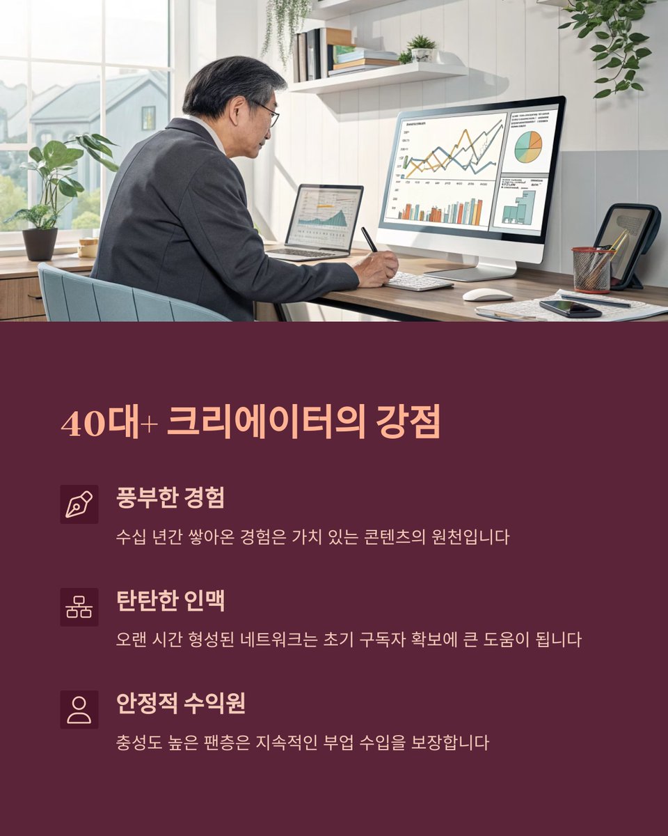 winjason8055's tweet photo. Subscription-based income like Substack is growing fast. Over 3M paid users in 2024. A stable side income model for 40s+.

더 많은 정보를 알고 싶으시다면👇
https://t.co/d4okifTnHv
https://t.co/gJ9eLR7DON https://t.co/WRdepiFx1r