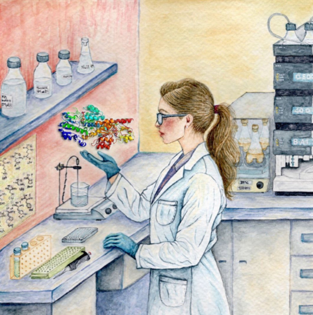 Ana I. Benítez-Mateos (@anabel_gzl) on Twitter photo 👩🏻🔬“Pioneering Women Shaping the field of Biocatalysis” to all those #rolemodels who inspired us and to the next generation of #WomenInSTEM
Read the article here➡️
…mistry-europe.onlinelibrary.wiley.com/doi/10.1002/cc…
🎨Art by <a href="/mentapiperita/">Rita Capalbio</a>.lab 👩🏻🔬“Pioneering Women Shaping the field of Biocatalysis” to all those #rolemodels who inspired us and to the next generation of #WomenInSTEM
Read the article here➡️
…mistry-europe.onlinelibrary.wiley.com/doi/10.1002/cc…
🎨Art by <a href="/mentapiperita/">Rita Capalbio</a>.lab