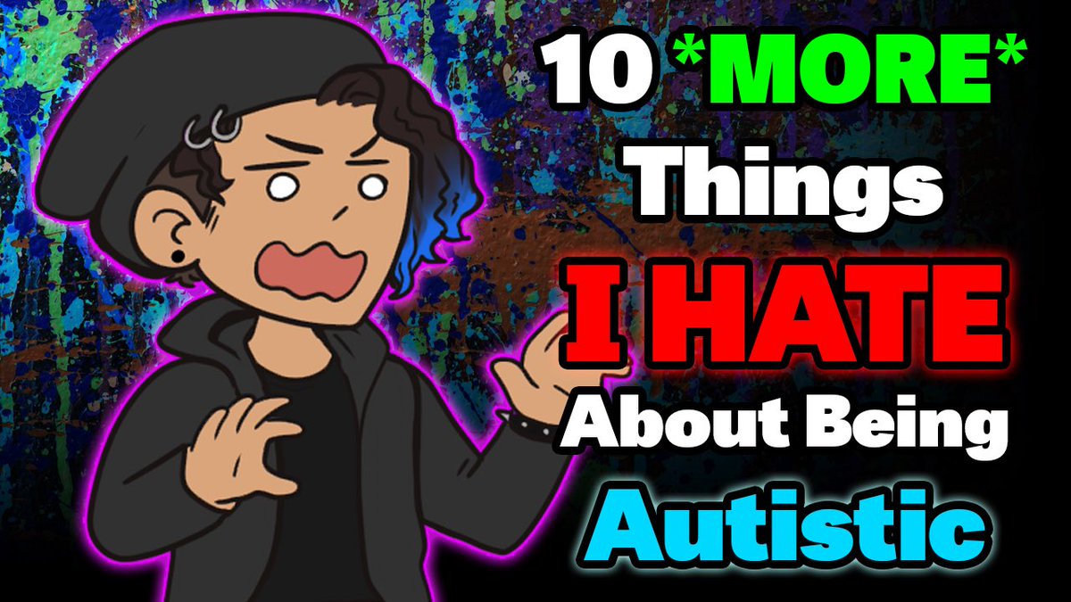 SPINDASH77's tweet image. I’m complaining about being autistic again. YAY. Come watch it! youtu.be/Tz7jF06qDVo