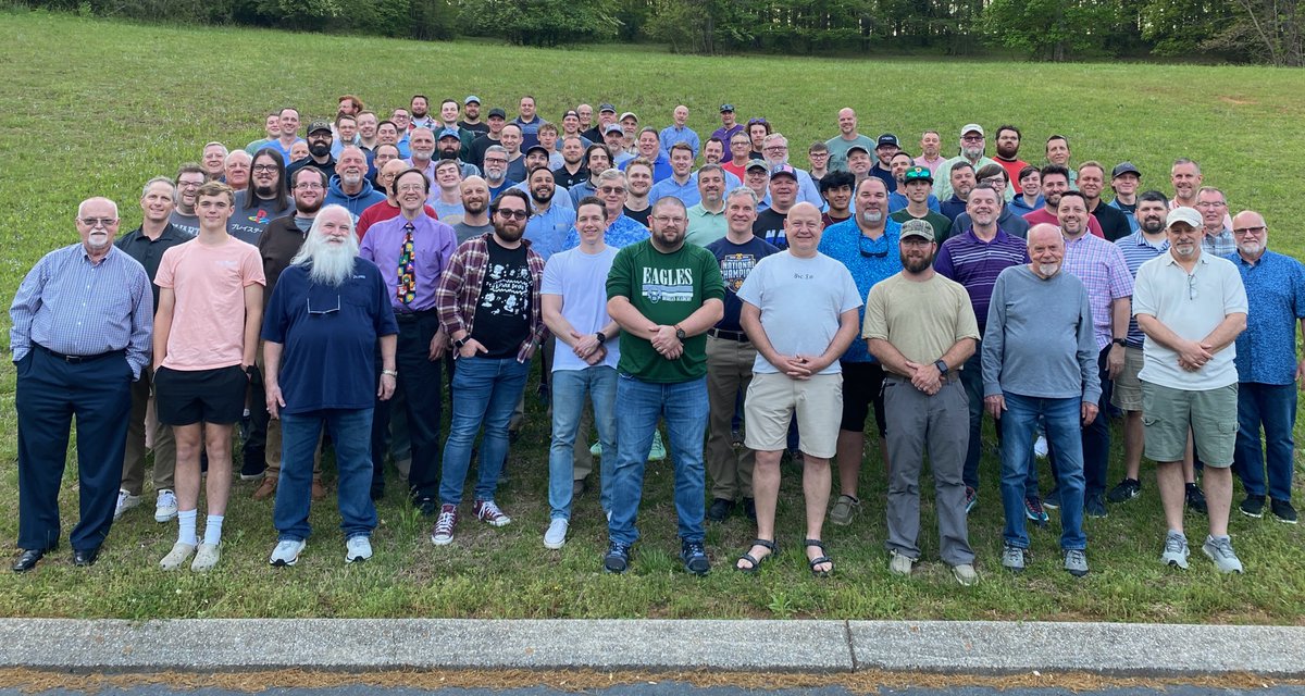 StevenMaldoff's tweet photo. @CalvaryRedBank  just finished up its ten week BetterMan series of small groups for men.  We had around 100 guys that participated, but I was blessed with seven that I was able to share life with, pray with, bear burdens with, and by which to be encouraged. https://t.co/5DRLjSDOv9