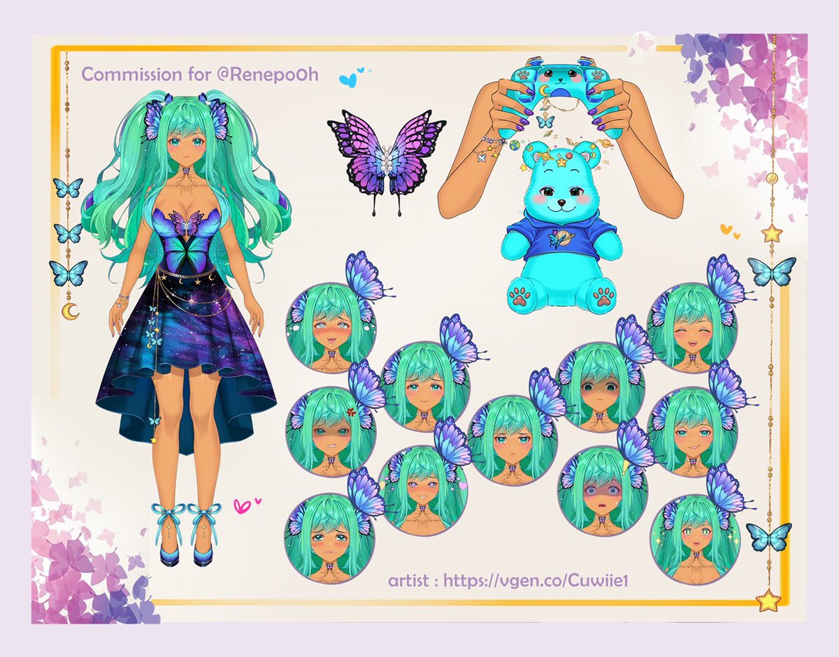 Hii Everyone!
i've updated my price for VTUBER MODEL commission
i CUT some price because im in need of money for some things..

please check my vgen : 
vgen.co/Cuwiie1/servic…

#VGen #VGenComm #Commission #Vtuber #vtubermodel #VTuberAssets #Live2D #Live2dCommissions