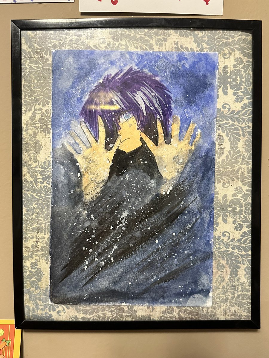 MDreamDesignFan's tweet photo. I did a watercolor about 8-10? Years ago when ive been struggling to fit in during #criticalrole because of my RSD especially before I have PMDD until 2020
#selfexpressions #endthestigmaofmentalhealth #pmddawareness #rejectionsensitivedysphoria #watercolor #supporthumanartists https://t.co/LM6lsyMGsM