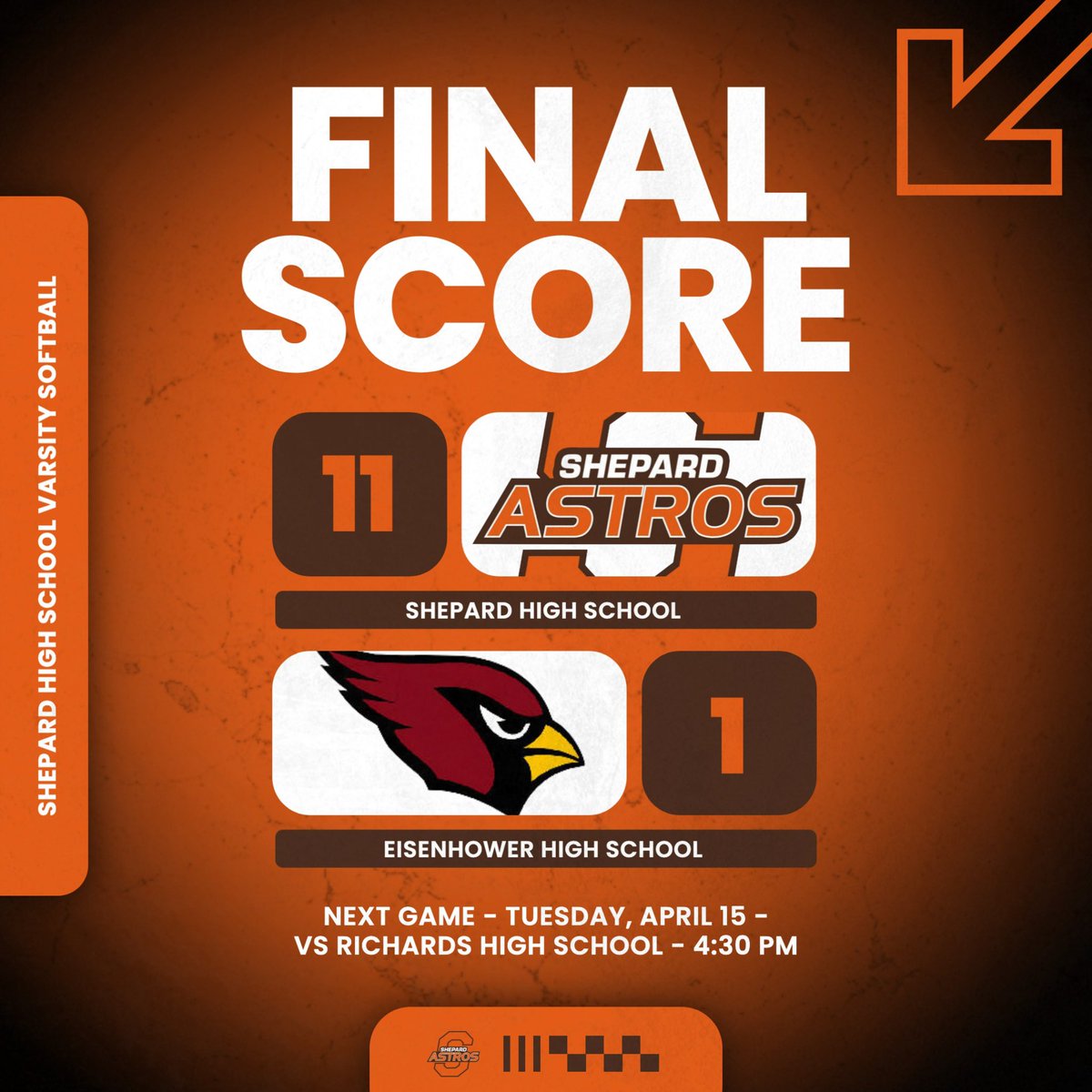 Shepard High School Softball tweet media