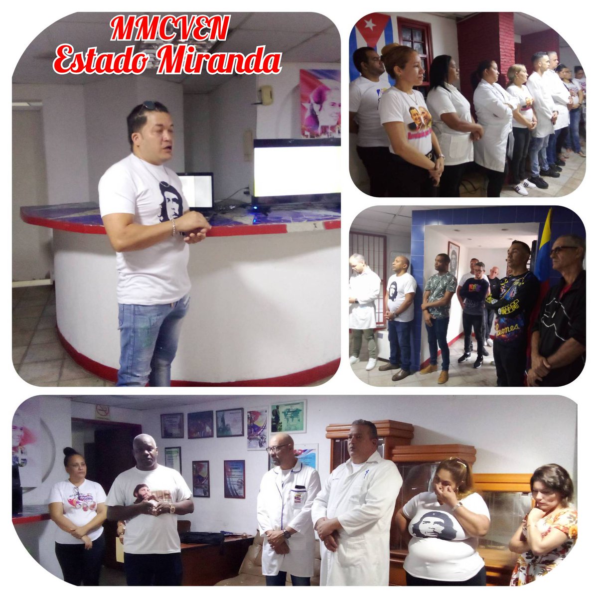 MMCVEN Estado Miranda 
Se realizó matutino especial en la coordinación de nuestro estado en saludo al 60 Aniv del PCC el próximo 16 de abril.
De forma unánime coincidimos que la mejor forma de rendirle homenaje , es  el diario cumplimiento del deber.
#CubaPorLaVida