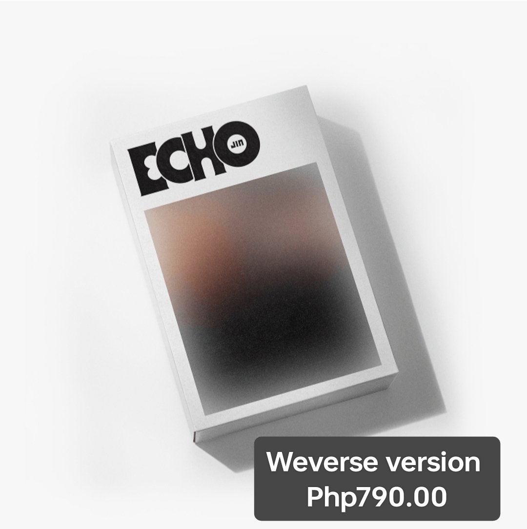 ApoBangpoMerch7's tweet photo. Jin's 2nd Solo Album "ECHO"‼️
With Early Bird Special Gift from April 15-28 only!

See photos for the price 💜
30% DP for new buyers.
Balance until May 15.

💌DM us to order 
Strictly NO cancelation 

#ABMPHGO #BTS #JIN #Jin_Echo https://t.co/8cg6tQMdqm