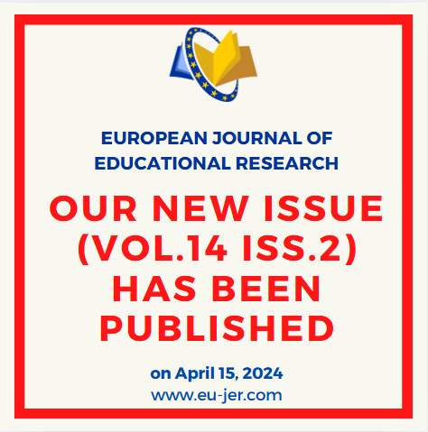 EserSociety's tweet photo. We are pleased to announce that our latest issue
See: https://t.co/HjXhwQLzAg
#journal #educationalscience #scopus #article #educationalresearch #peerreviewed #submission #phd #academic #academicresearch #manuscript #publication #author #openaccess https://t.co/oyGHdCpIPD
