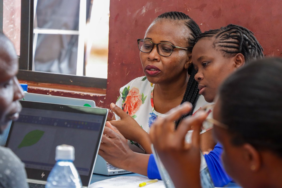 techkidzafrica's tweet photo. Yesterday marked the beginning of our 1st training session under the #ACLP #TaitaTaveta Chapter, with over 60 educators. 
We engaged in discussions  aimed at equipping the educators to reach out to over 9,000 learners in the count with #DigitalLiteracy skills. https://t.co/D3RQLDwCeO