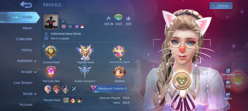 hynpnotize's tweet photo. Wts akun ml ex immo harga di 4** nettnya 39* for spek cek replies https://t.co/kgtr1eOVcB