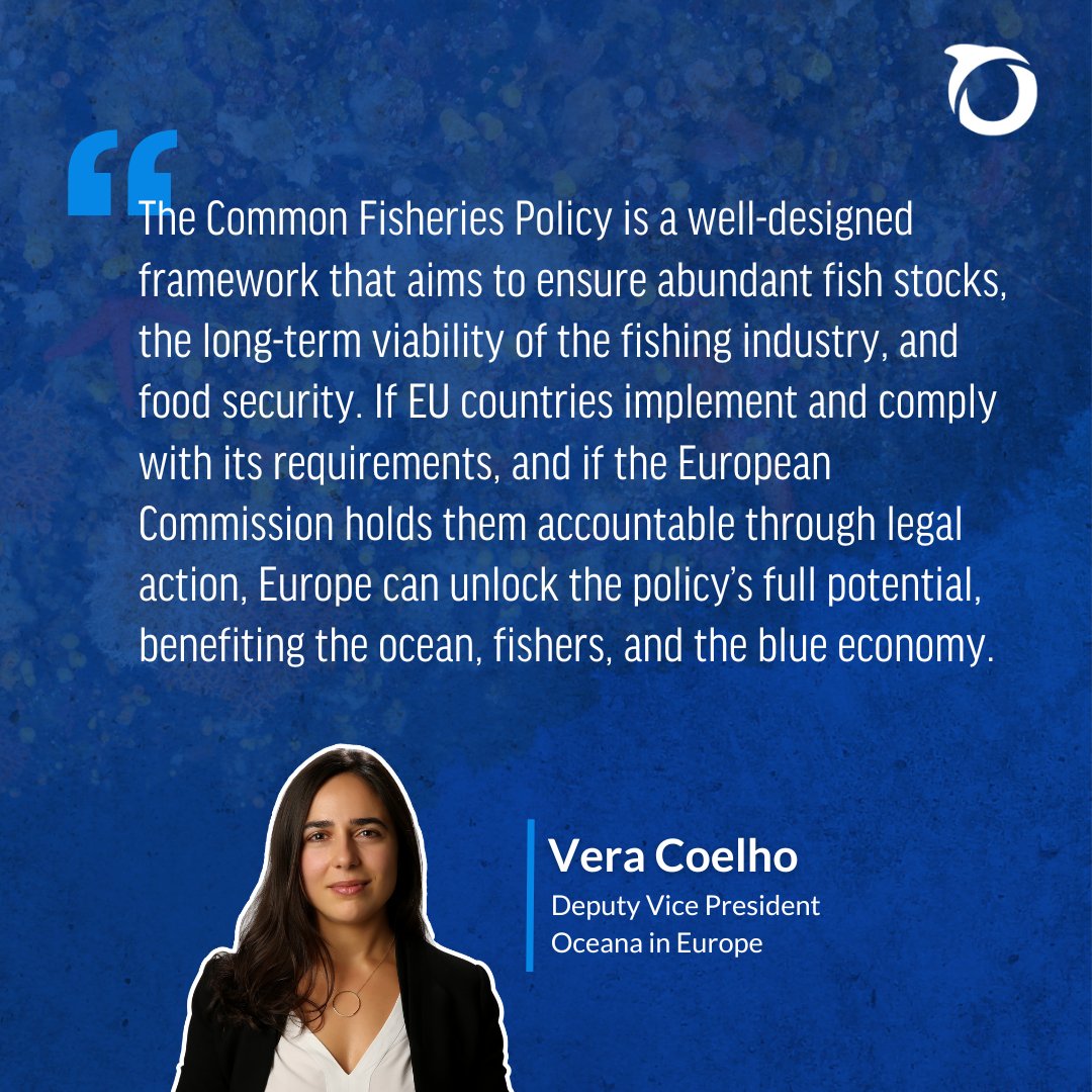 Reopening the #CommonFisheriesPolicy would create unnecessary instability for EU fishers &amp; coastal communities.

We urge <a href="/EU_Commission/">European Commission</a> to focus on proper implementation of the CFP to support food security, jobs, &amp; climate resilience. #EUOceanPact

➡️ europe.oceana.org/press-releases…