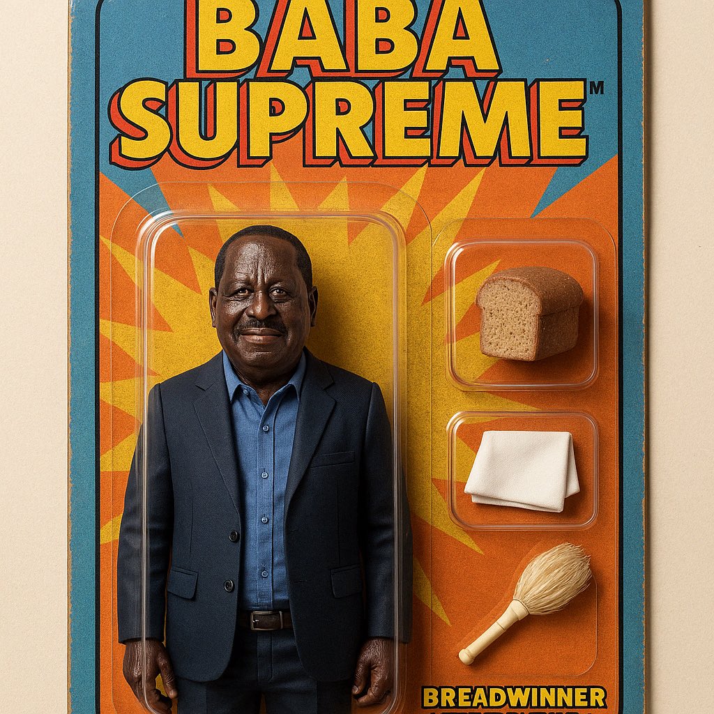 Raila action figure 😭😭😭