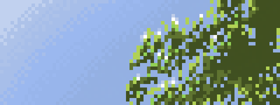 晴れてる木

#pixelart
