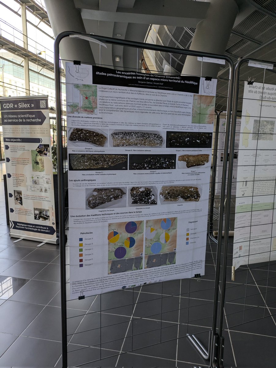 Benjamin Gehres Dr. (@bengehres) on Twitter photo Les analyses des matériaux des céramiques néolithiques des enceintes de Charmé (Charente) fouillées par V. Ard sont présentées au GMPCA 2025 à Rouen !
<a href="/CReAAH_UMR6566/">CReAAH UMR 6566</a> <a href="/umr5608_traces/">TRACES labo d'archéo SUSPENDU🦋</a> Les analyses des matériaux des céramiques néolithiques des enceintes de Charmé (Charente) fouillées par V. Ard sont présentées au GMPCA 2025 à Rouen !
<a href="/CReAAH_UMR6566/">CReAAH UMR 6566</a> <a href="/umr5608_traces/">TRACES labo d'archéo SUSPENDU🦋</a>