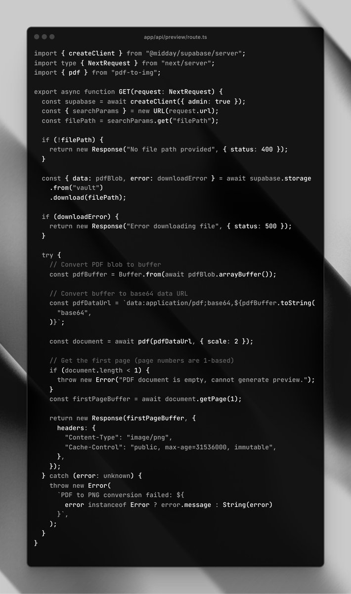 pontusab's tweet image. Generate PDF previews in PNG with Vercel functions.
