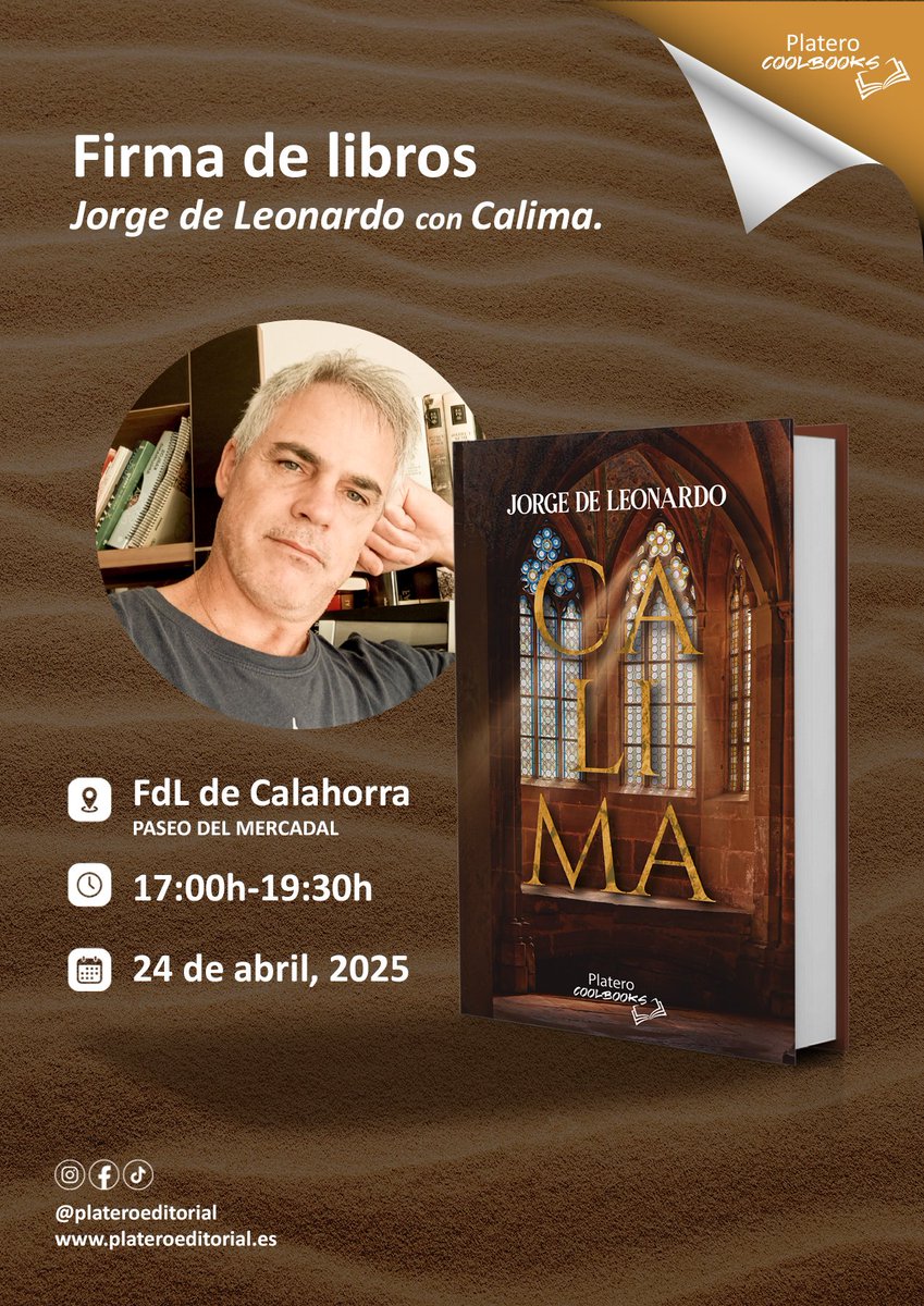 JorgedeLeonard1's tweet photo. Pues que me han invitado a la Feria del Libro de Calahorra. 
La calima va a cubrir la ciudad bimilenaria. https://t.co/2wFPEZdLRA
