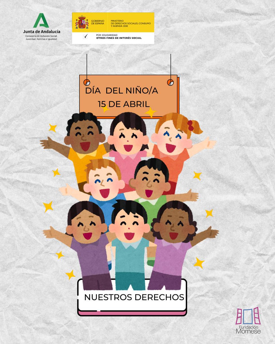 fmornese's tweet image. Desde #TodosContamos de #FundaciónMornese celebramos el #DíaDelNiño en 🇪🇸 creando espacios seguros en #Sevilla #Jerez y #Marbella. Porque su bienestar importa. 💛👧👦 #InfanciaFeliz (1/3)
