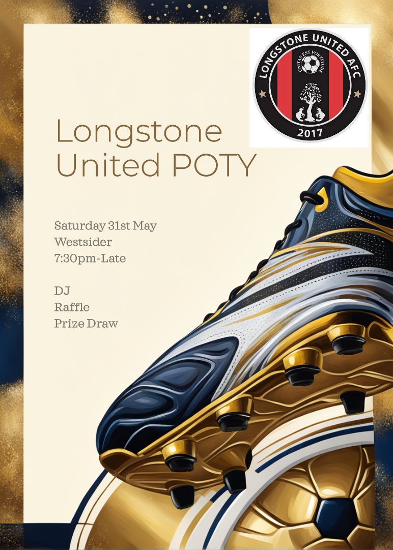 Since we’ve got a free week thought we’d get tickets on sale for our POTY event next month. Tickets are £5 🫡