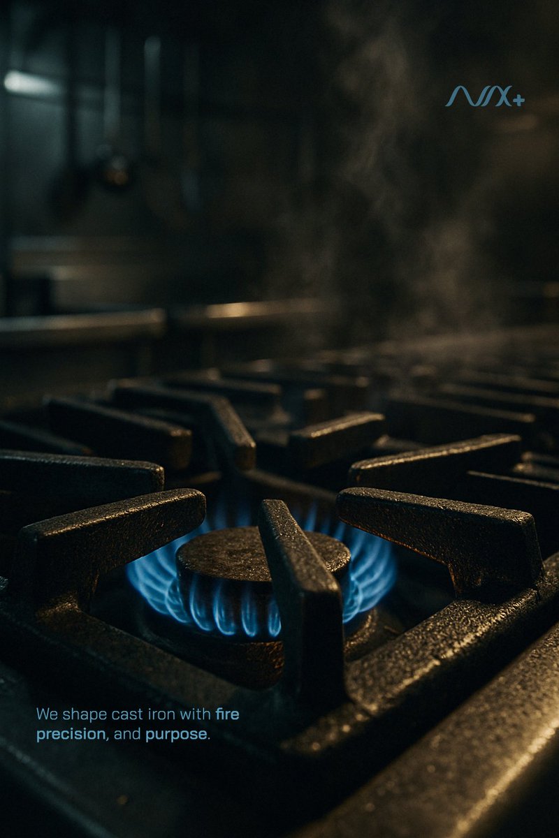 avaxplus's tweet image. We shape cast iron with fire, precision, and purpose.

Dökme demiri ateşle, hassasiyetle ve amaçla şekillendiriyoruz.

#CastIronGrates #castirongrill #IndustrialStoveParts #KitchenGrillPlate #IndustrialGasStove #GratesForBurners #CastIronBurnerGrates #CommercialKitchenEquipment