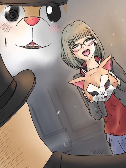 「にゃんにゃんにぴぴの素顔見せた事無いなぁって思って。」 個人的にめっちゃ刺さったシーンでした #んぴあーと #カワセ展