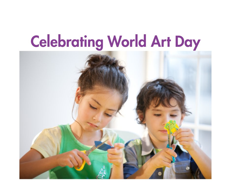 Whatever the weather, always a warm welcome at Kinetic!  Today we celebrate World Art Day, join us to explore and play and create a piece of ART!!  Book via our website and see you soon.  #art #kids #family