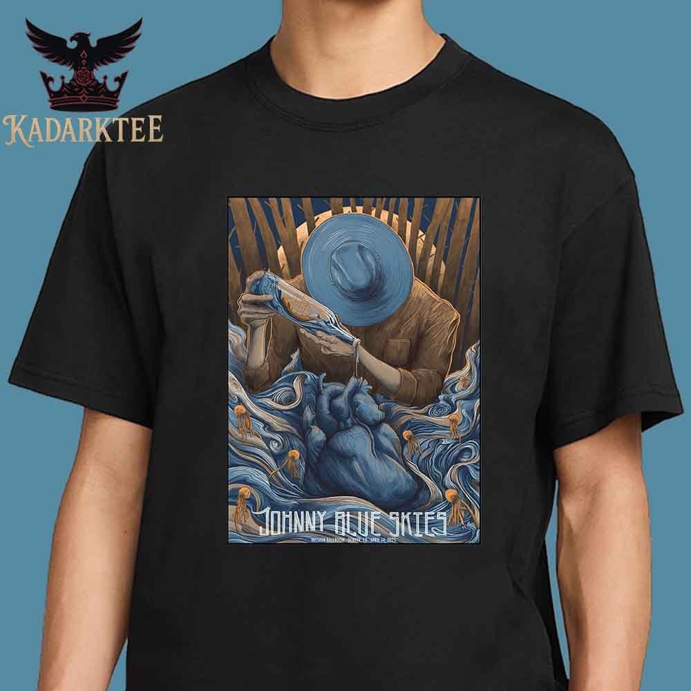 Kadarktee's tweet photo. Sturgill Simpson aka Johnny Blue Sky Denver CO 2025 Mission Ballroom On April 14th Merch Poster T-Shirt 
#sturgillsimpson #johnnyblueskies 
https://t.co/SruXIaEyDL 
https://t.co/hAm809ihU1
https://t.co/vQGEhfZsCV https://t.co/f9JcNW9xYp