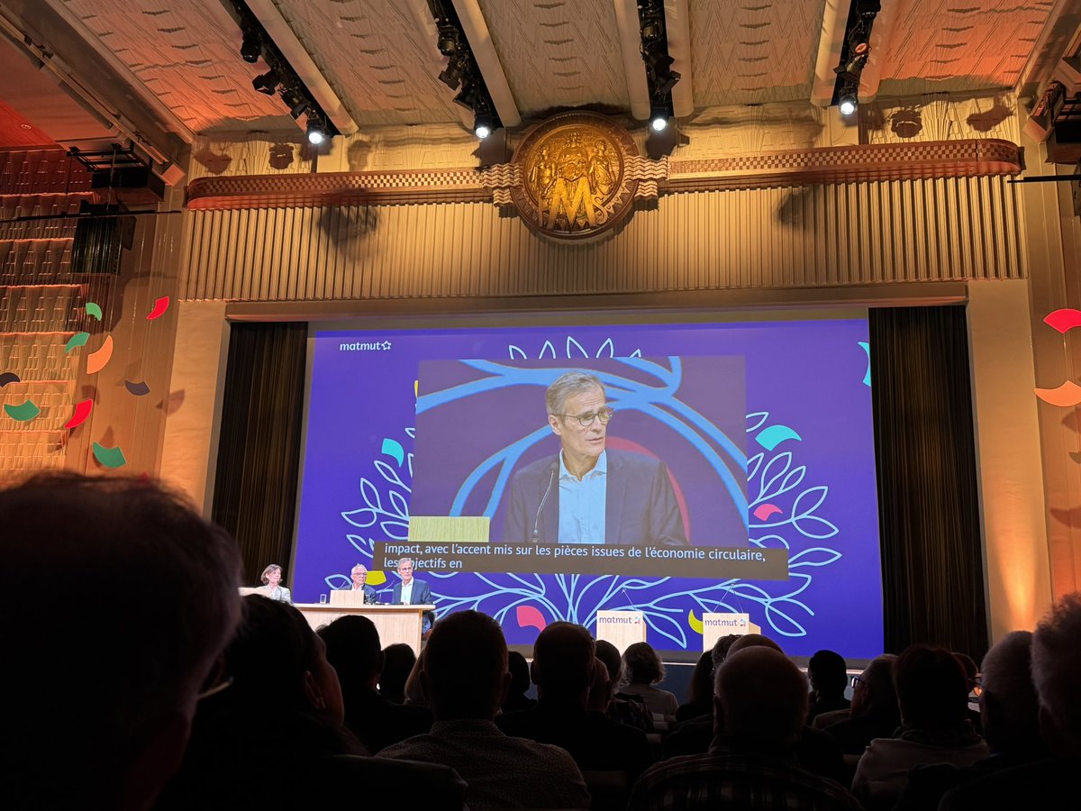 BVallee_Pro's tweet photo. Bienvenue aux Assemblées Générales du Groupe @Matmut 2025 🙏 à tous nos délégués présents nombreux à Paris 👍😉 https://t.co/H1d66lFErd