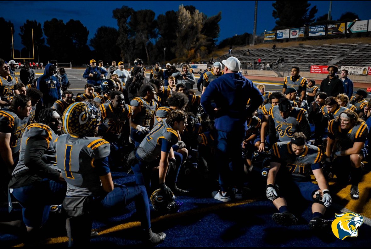 I am excited to announce that I will be continuing my athletic and academic career at the College of the Canyons. 
#thisipromise 
<a href="/CoachICOC/">Coach Iacenda</a> <a href="/CoachOmarColon/">Omar Colon</a> <a href="/CoachSethAdam3/">Seth Oseransky</a> <a href="/cocfb/">Cougars Football</a> <a href="/COCAthletics/">COC Athletics</a> <a href="/GridironImports/">Gridiron Imports Foundation</a> <a href="/GIfootballChris/">Chris Adamson</a> <a href="/ImmoOsterkamp/">Immo Osterkamp</a>