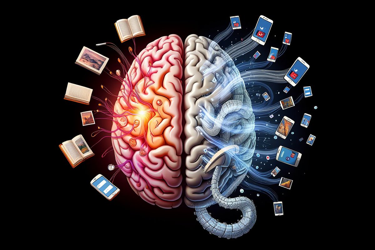 ph_buschini's tweet photo. Cognitive autophagy, when humans feed on impoverished content https://t.co/PFguHob6Hm https://t.co/3xjECxTMyy