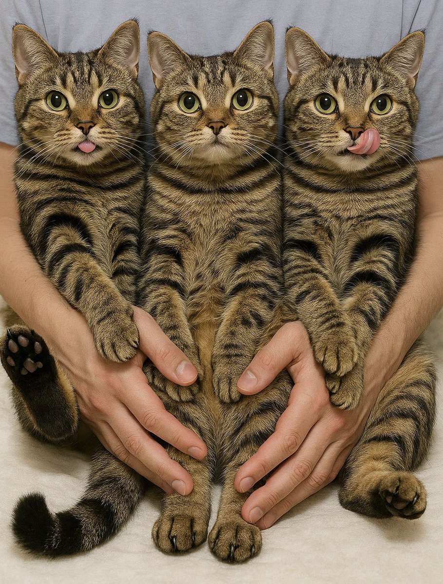 かわいい三兄弟