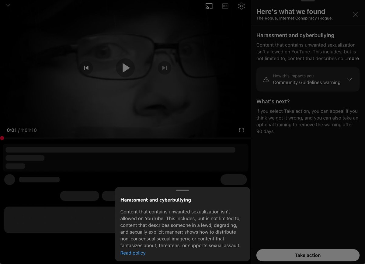Well well well. Some’s shed got rattled a little too hard lmao.

I’ll be reposting it on Bitchute or some other platform for you all. The extended cut, wendi’s interview, and the shangi reupload with be private for a while as this gets sorted.
I’m in the mood for bacon atm.