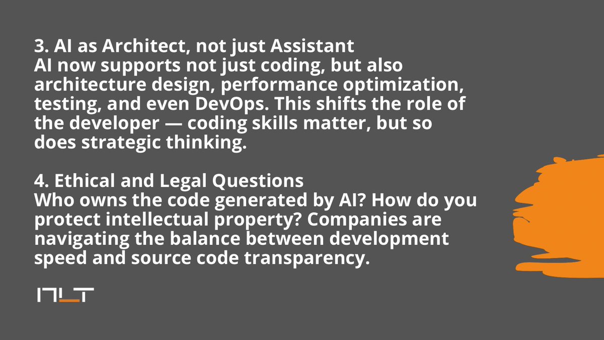 newline_tech's tweet photo. How AI is Changing Programming in 2025

Just a few years ago, neural networks only helped with code autocompletion. But by 2025, artificial intelligence has confidently stepped into the role of a full-fledged “coding partner.” Here are the latest trends ↘️ https://t.co/I5n9HUq88J