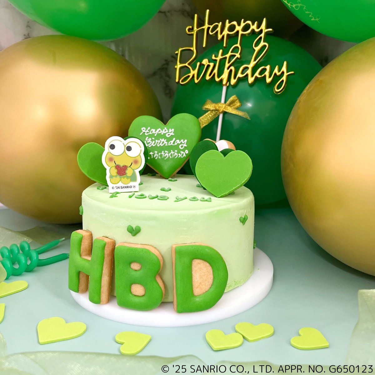 💚Happy Birthday💚

7/10はけろけろけろっぴのお誕生日✨
Cake.jpで販売中のカスタムケーキでお祝いしたよ🎂

けろけろけろっぴおめでとう🎉

#けろけろけろっぴ #サンリオ