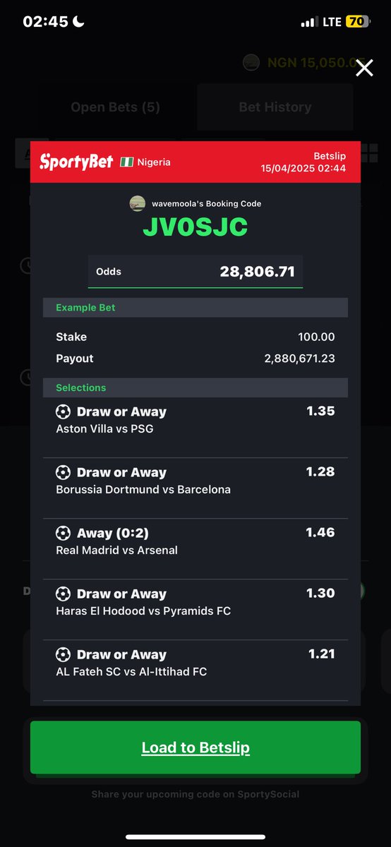 WAVE⚡️ (@wavemoola) on Twitter photo TUE - SUN Picks! ⚽️
22k odds - JV0SJC 🍀
Edit to ur taste ✍️
Boom dey here 💥
<a href="/MESIGO422/">𓂀 𝕀𝕒𝕞_𝕄𝕖𝕤𝕚𝕘𝕠 𓂀🃏</a> <a href="/Apxtips/">APE𝕏BET</a> <a href="/AdeAdeAde122/">Yes YES</a> <a href="/winwithjayjay/">JAY JAY 🍏🍀💥</a>
<a href="/ibadanpikin0/">Toxic Boom⚽️🏀🎾</a>
<a href="/PH_first_coder/">MarcFuse</a> <a href="/K_MOORE_77/">KENNY</a> <a href="/EyiolorunseB/">Shexxyl Tips🏀🎾⚽️</a> <a href="/Osaztheguy/">OSAZ 🌕</a>
<a href="/Pragmatictipz/">Pragmatic Tipz</a>
<a href="/GrateSm11/">GREAT SM 🌟</a>
<a href="/junior_Moore1/">junior Moore ⚽️🏀 🔞</a>
<a href="/hustler_dreams/">Genesis Emmanuel Spila</a>
<a href="/stargyal35/">tunrayo</a> TUE - SUN Picks! ⚽️
22k odds - JV0SJC 🍀
Edit to ur taste ✍️
Boom dey here 💥
<a href="/MESIGO422/">𓂀 𝕀𝕒𝕞_𝕄𝕖𝕤𝕚𝕘𝕠 𓂀🃏</a> <a href="/Apxtips/">APE𝕏BET</a> <a href="/AdeAdeAde122/">Yes YES</a> <a href="/winwithjayjay/">JAY JAY 🍏🍀💥</a>
<a href="/ibadanpikin0/">Toxic Boom⚽️🏀🎾</a>
<a href="/PH_first_coder/">MarcFuse</a> <a href="/K_MOORE_77/">KENNY</a> <a href="/EyiolorunseB/">Shexxyl Tips🏀🎾⚽️</a> <a href="/Osaztheguy/">OSAZ 🌕</a>
<a href="/Pragmatictipz/">Pragmatic Tipz</a>
<a href="/GrateSm11/">GREAT SM 🌟</a>
<a href="/junior_Moore1/">junior Moore ⚽️🏀 🔞</a>
<a href="/hustler_dreams/">Genesis Emmanuel Spila</a>
<a href="/stargyal35/">tunrayo</a>