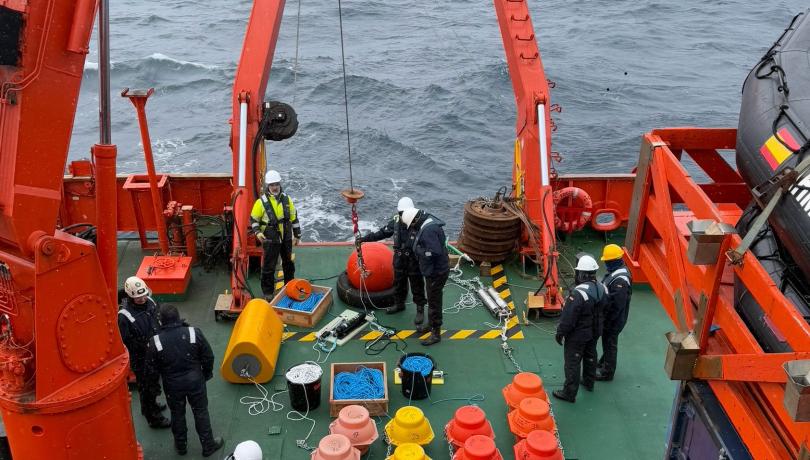 bluenetcat's tweet photo. 🌍 L’@ICMCSIC (membre de @bluenetcat ) i l’@IEOoceanografia lideren l’expedició #SACOSO2025 a l’oceà Austral!
📡 Noves dades clau sobre l’Aigua Antàrtica de Fons per entendre el #canviclimàtic global!
🔗 https://t.co/zHU1n4IlQI
#BlueNetCat #Antàrtida #Oceanografia #ICMCSIC #CSIC #clima #ocean