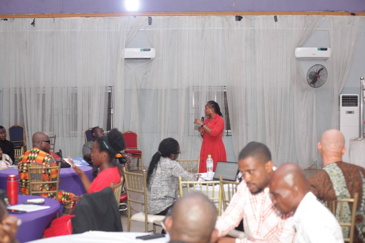 CCDNigeria's tweet photo. From 9th to 11th April, the Centre for Citizens with Disabilities (CCD), in collaboration with the Abia State Commission for the Welfare of Disabled Persons, organised a 3-day stakeholders' engagement and policy review on the Abia State Climate Change Policy. The programme brought together persons with disabilities (PWDs), government MDAs, CSOs, and climate experts to review the draft climate change policy and ensure it reflects the voices, needs, and rights of persons with disabilities.

The first day brought together persons with disabilities to review and identify the gaps in the policy. Opening the event, CCD’s Acting Director, Mr. Godwin Unumeri, emphasized the need for intentional inclusion. Mr. David Anyaele, CCD's Founder and Chairman of the Abia State Commission for the Welfare of Disabled Persons, after recognizing all present, stated that CCD's intervention was timely and relevant, as many are still unaware that a climate change policy exists. He reiterated the Commission’s strong commitment to ensuring a disability-friendly climate change policy that leaves no one behind in government response activities.

The Resource Person, Madam Esther Chioma, Special Assistant to the Abia State Governor on Climate Change and Sustainability, delivered her first presentation on the Overview of the Climate Change Policy, focusing on the policy draft and the associated action points. Her second presentation focused on identifying gaps in the draft, which led to several key suggestions from participants, including inclusive climate emergency response training, accessible healthcare, community rescue missions, disability-friendly agriculture, infrastructure and policy follow-up mechanisms.

The second day brought together MDAs and CSOs to review and contribute to the policy draft. The Attorney General’s representative and the Special Assistant on Vulnerable Groups praised the efforts and recent progress on disability inclusion. They also emphasized the need for individual responsibility, such as avoiding littering to promote environmental sustainability.
Breakout sessions across Justice, Agriculture, Security, and Health sectors produced strong recommendations, such as inclusive early warning systems, environmental levy exemptions for PWDs, cancer care center(s) for persons with albinism, and workplace safety and accessibility measures.

The third day provided a recap and a forward-looking discussion on the policy's implementation. At the end of the review, participants urged the consultant to ensure that all the recommendations are duly captured as recommended and shared with the Centre for Citizens with Disabilities before the validation.

This project is supported by Disability Rights Fund 

@BONewsService 
@InclusiveNews1 
@environewsng 
@EnviroNews 
@UNDP @UNEP 
@qualitative_the 
#disability
#climate
#policy