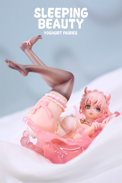 asty0720's tweet image. Yoghurt Fairies-Strawberry Dreamscapeフィギュア（WeArtDoing）価格約23,167円2025年発売予定 #WeArtDoing