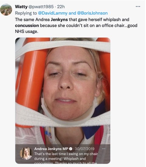 ReformLincsExp's tweet image. While it's important not to make light of accidents, can we not all agree that anyone not capable of using a chair isn't really fit for high office?