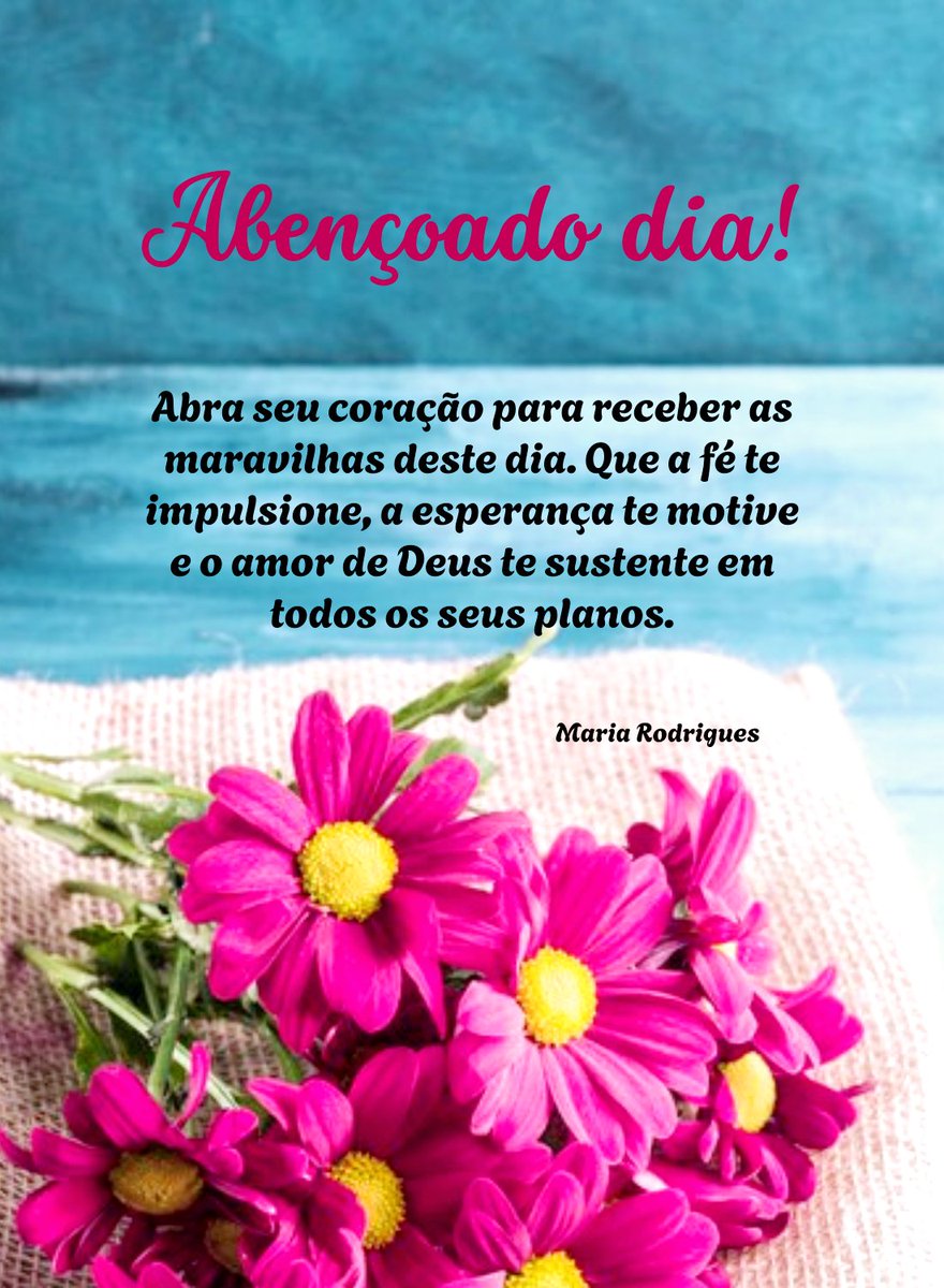 7MariaRodrigues's tweet photo. #maravilhas #bom-dia #fé #planos #esperança #amordeDeus https://t.co/xA3dsQx3RY